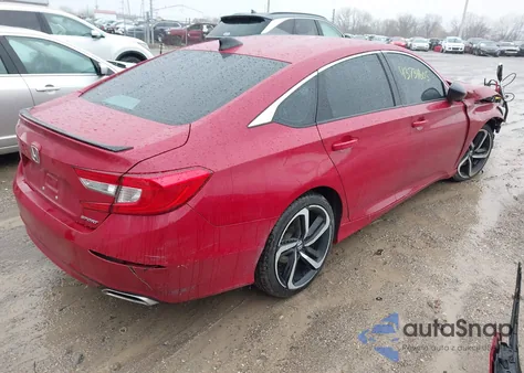 2021 Honda Accord Sport from USA, damaged, VIN 1HGCV1F38MA043847